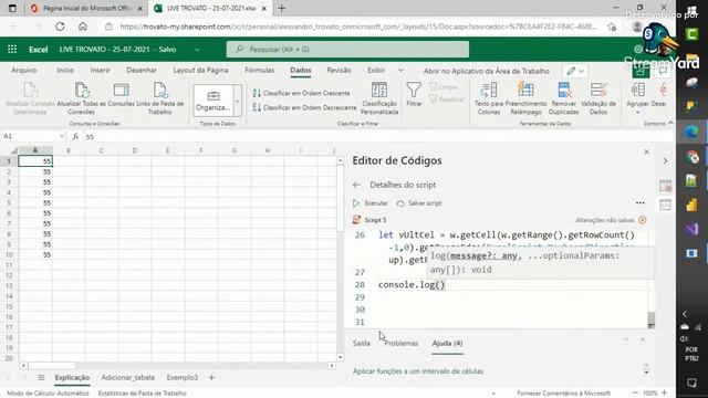 004 - LIVE : Office Scripts - Conceitos básicos para automatizar suas planilhas смотреть онлайн