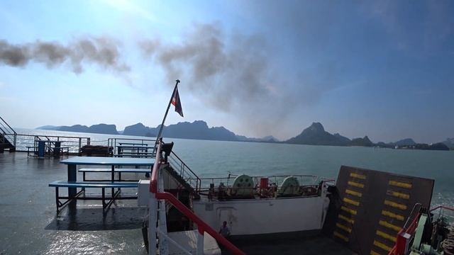 На пароме от Сураттхани до Самуи полный путь смотреть онлайн