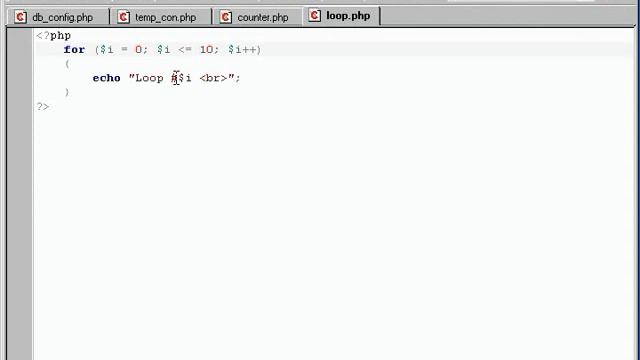 PHP & MySQL Course 14 For Loops and Array смотреть онлайн