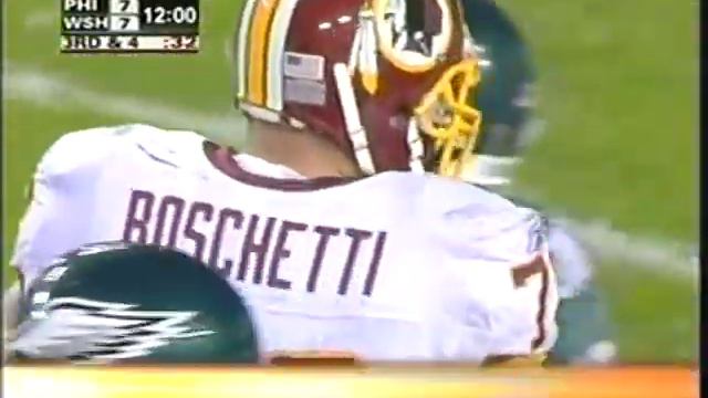 Philadelphia Eagles At Washington Redskins Week 14 12/12/2004