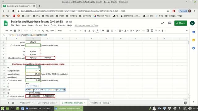 problem 7 24 7 26 confidence interval смотреть онлайн