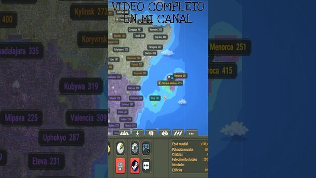 LAS ISLAS CANARIAS ATACAN A LAS ISLAS BALEARES - WORLDBOX - EP 29 #SHORT смотреть онлайн