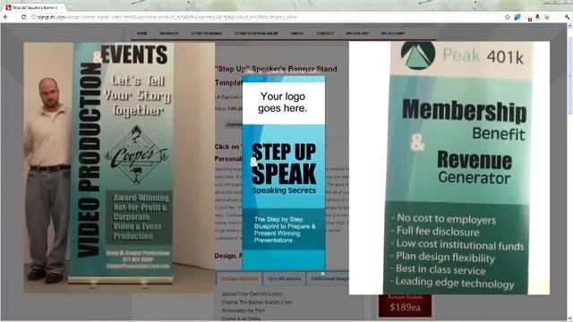 Roll Up Banner Stands - Designer Versatility смотреть онлайн