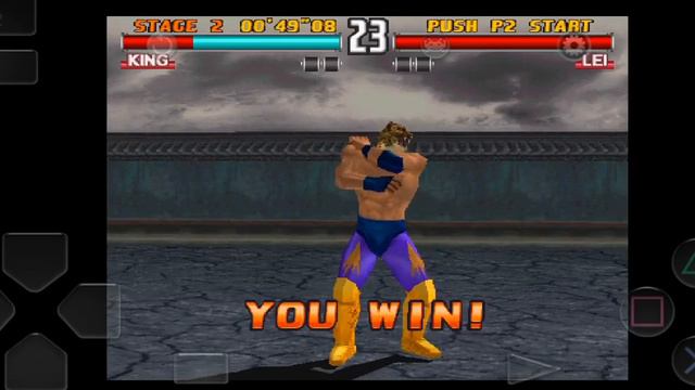 King 🆚 Lei stage 2 fight in tekken 3 game by gs gamerz official смотреть онлайн