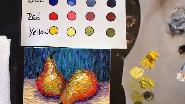 Let’s Paint & Chat! LIVE Color Wheel Secrets | Pears Palette Knife Art Technique Oil Painting смотреть онлайн