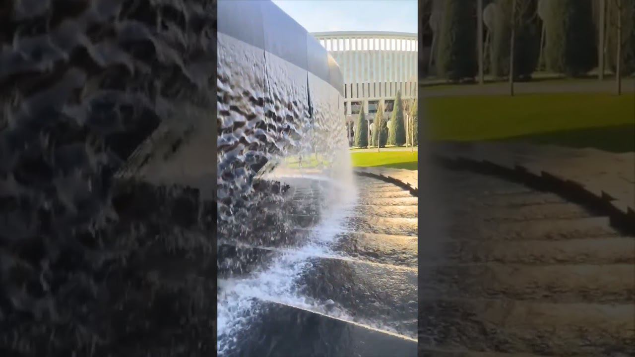 ВОДОПАД #фонтан #краснодар #паркгалицкого смотреть онлайн