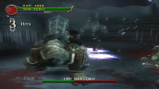 Smoke impersonate Subzero | Smoke VS Oni Warlord - Mortal Kombat Shaolin Monks Boss Fight смотреть онлайн