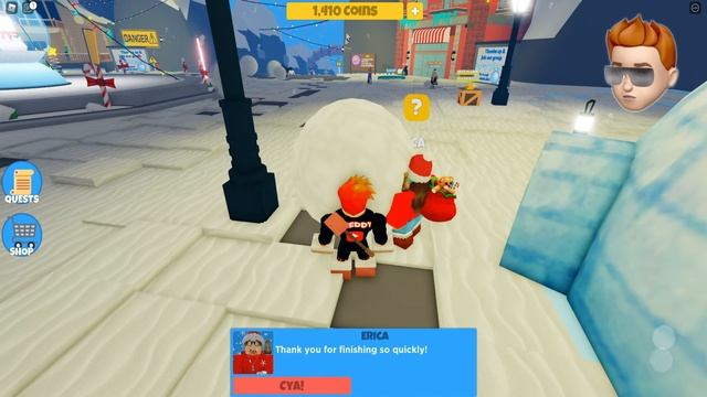 СЛЕПИЛ ГИГАНТСКИЙ ШАР ИЗ СНЕГА! Эволюция СНЕЖНОГО ШАРА Roblox Snowballer смотреть онлайн