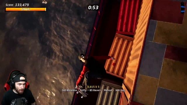Tony Hawk Pro Skater 1+2 | CHOPPER DROP (Secret Level) смотреть онлайн
