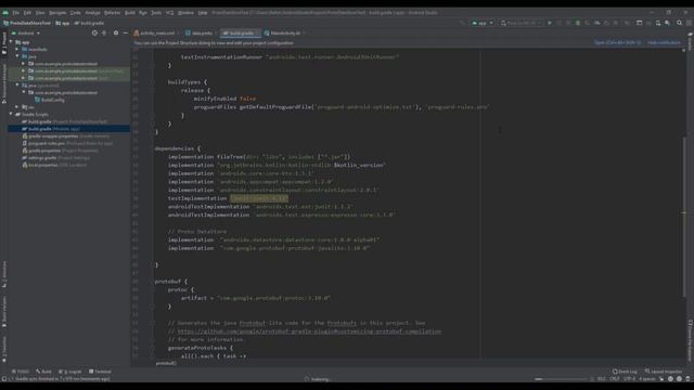 Proto DataStore - Persist Typed Objects with Protocol Buffers | Android Studio Tutorial смотреть онлайн