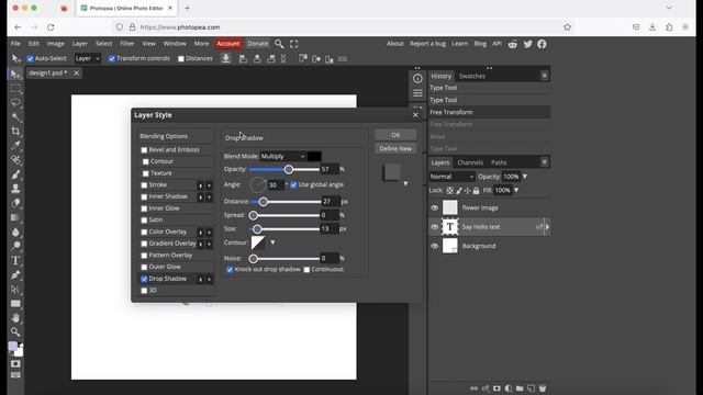 Use Photoshop FREE | PhotoPea | PhotoPea Guide | Photopea Tutorial For Beginner Designers 2023 Tips