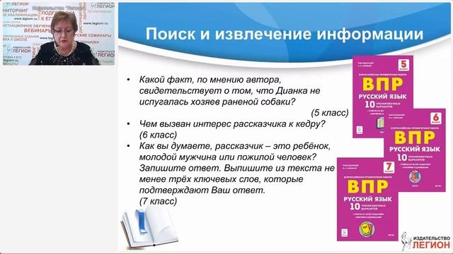 ВПР по русскому языку в основной школе и ОГЭ: тематическая и структурная преемственность смотреть онлайн