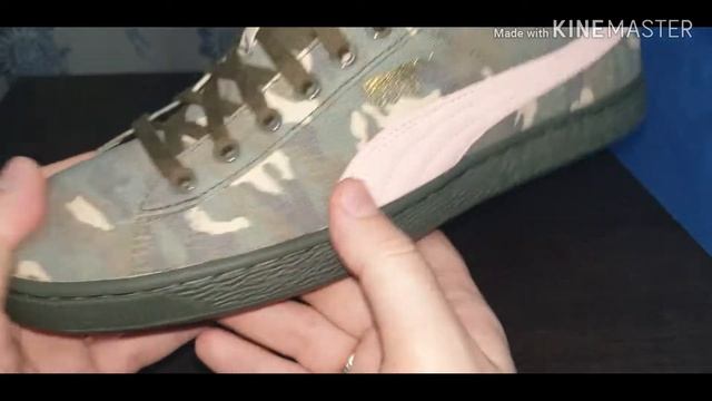 Puma Basket Camo.Обзор самых дешевых кед Puma.Смотрим и обсуждаем PUMA.Недорогие кроссовки Пума.