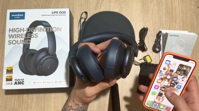 Anker Soundcore Life Q35 Gürültü Önleyici Bluetooth Kulaklık Kurulum ve Kullanım Kılavuzu смотреть онлайн