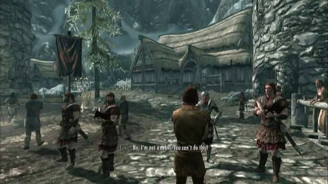 Skyrim "The Assassin" Walkthrough #001 смотреть онлайн
