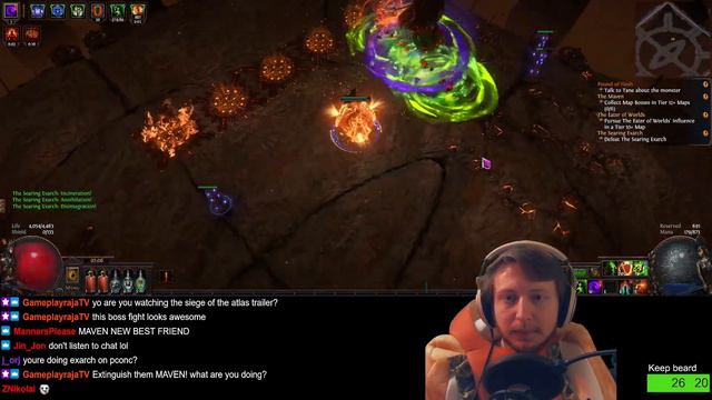 Easier than expected? Searing Exarch - Talking through abilities and trying to learn the fight