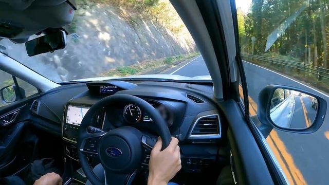 スバル 新型フォレスター SPORT 納車直後のワインティンク試乗ドライブCB18の実力や新制御をチェックSUBARU FORESTER SPORT winding road drive