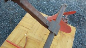 Двухрядный окучник. Моя самоделка.