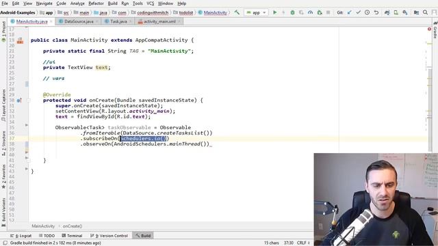 Observables and Observers with RxJava and RxAndroid смотреть онлайн