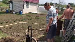 Скважина для дачи своими руками из труб нПВХ.