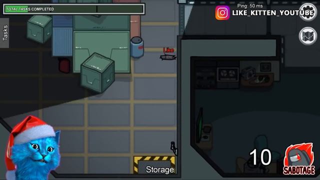 AMONG US но ВСЕ ПРЕДМЕТЫ ? Смешные Моменты в Амонг Ас Прятки с Подписчиками КОТЁНОК ЛАЙК смотреть онлайн