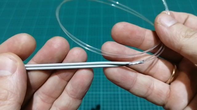 Спицы  GAMMA раздельные на леске KNK алюминий  d 2.0 мм  50 см  2 шт  -  с фиксатором