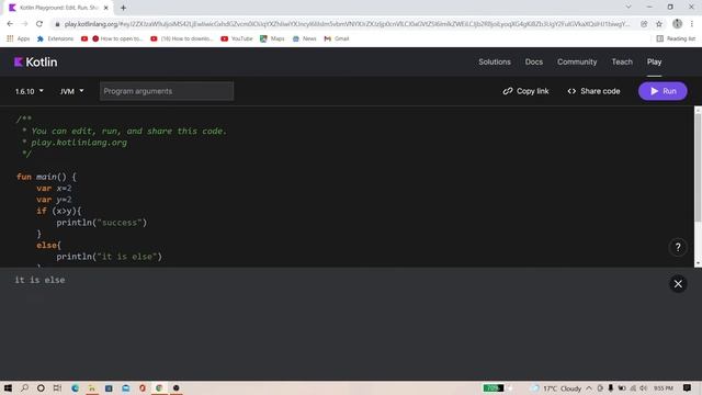 Kotlin Tutorial : Kotlin If Else Conditional Statement смотреть онлайн
