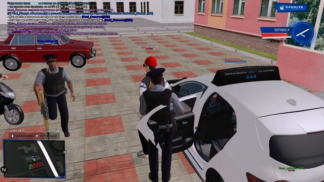 РАБОТА В ППС | ПАТРУЛИРУЕМ ОБЛАСТЬ | NAMALSK RP 01 (GTA CRMP) смотреть онлайн