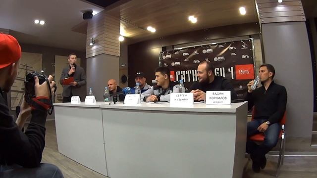 VLOG: press conference Bivol-Mahteenko, Kuzmin-Sheppard / SergeyBykovVideo смотреть онлайн