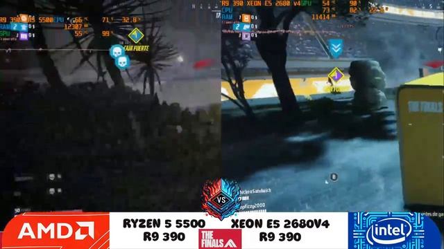 Ryzen 5 5500 vs Xeon E5 2680 V4 ESP смотреть онлайн