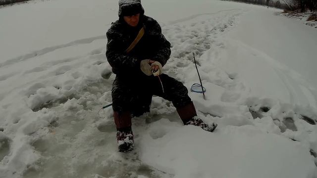 РЫБАЛКА на Берёзовой курье. Говорят- рыбы как грязи. смотреть онлайн