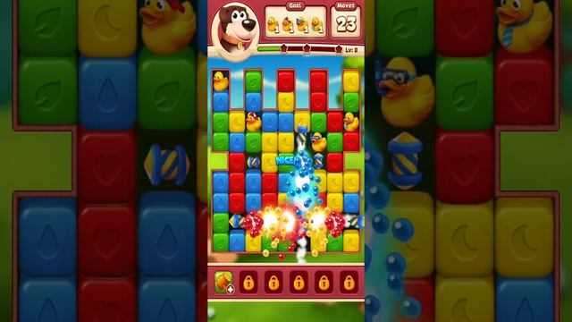 Toon Crush : Block Blast Game - Level 8 | Puzzle Game смотреть онлайн