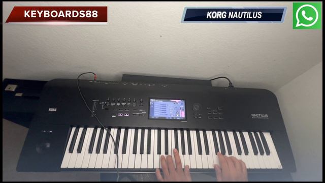 KORG NAUTILUS Dx7 String Marimba Sound смотреть онлайн