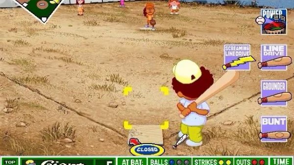 Backyard Baseball Gameplay