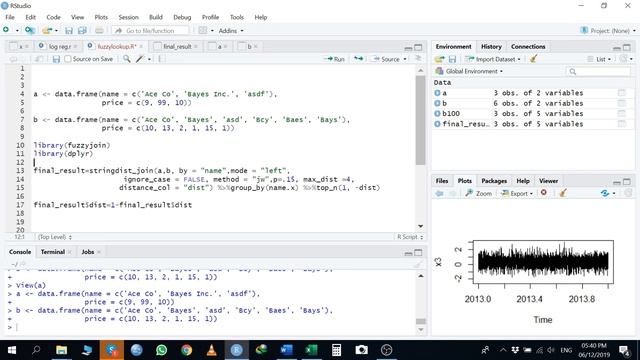 Fuzzy Lookup in R смотреть онлайн