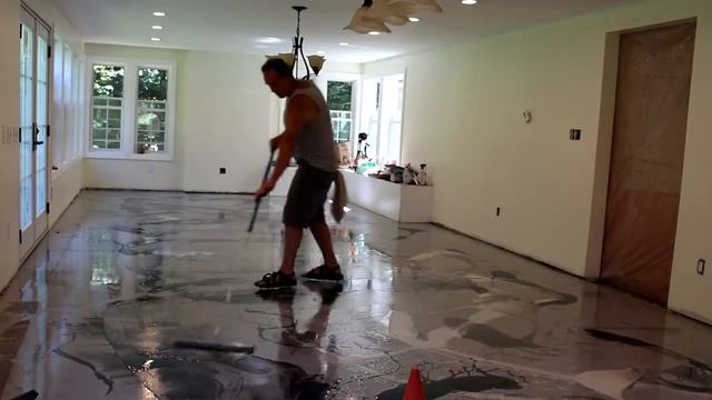 Metallic Epoxy Floor смотреть онлайн