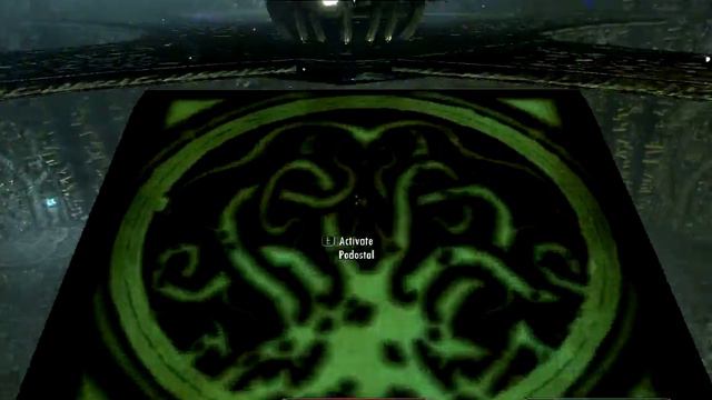 Skyrim Special Edition At The Summit Of Apocrypha Book Puzzle Dragonborn DLC смотреть онлайн