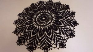 Как я крахмалю и натягиваю салфетки. Блокировка Crochet napkin.