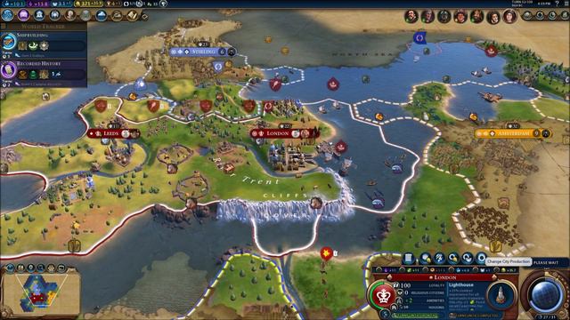 Let’s Play Civ 6 TSL England (Gathering Storm True Start Location Civilization VI Gameplay) #2 смотреть онлайн