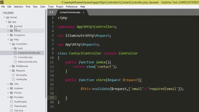 20.Laravel in Hindi : How to make Custom Validation Message in laravel смотреть онлайн