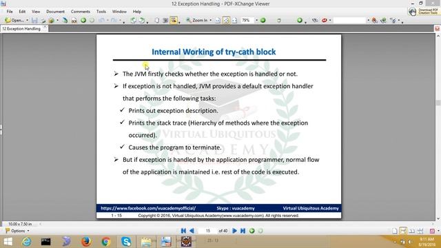 11-04[Exception Handling] Internal working of try catch смотреть онлайн