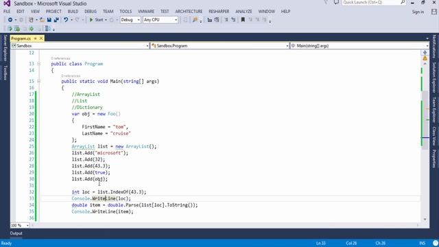 C#.net Collections ArrayList, List and Dictionary смотреть онлайн