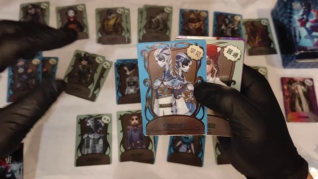 Распаковка коллекционных карточек / бустеров. По мобильной игре Identity 5 / Серия №1 смотреть онлайн