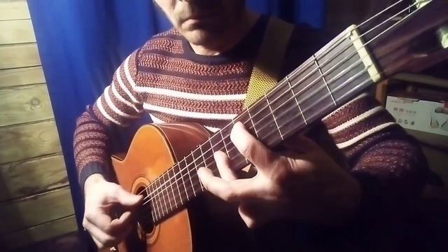 Последний час декабря - гр. Секрет. Фингерстайл. Красивая композиция на гитаре к Новому году! смотреть онлайн