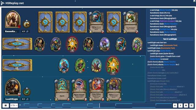 ProGaming - Hearthstone, Murloc Paladin(5) vs Mech Hunter(5) by KannaKamui and LordOfLight, Ranke.. смотреть онлайн