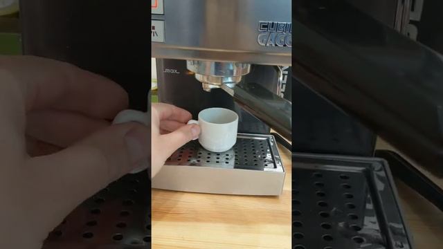 GAGGIA Cubika приготовление эспрессо смотреть онлайн