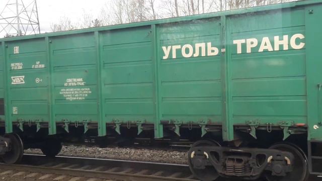 Ещё ходят поезда с углём по ЛЖД... смотреть онлайн