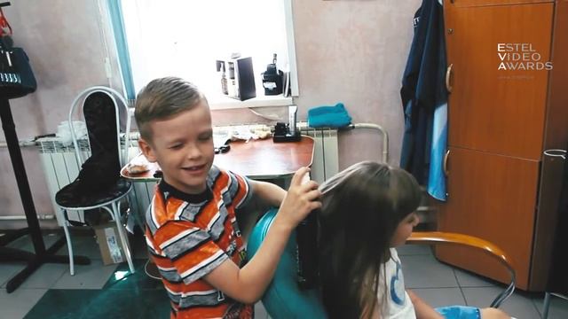 Емцева Мария. Будущие парикмахеры. г. Саяногорск смотреть онлайн