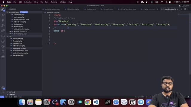 7. Array in PHP | Indexed Array in PHP | Chap. 5 Server Side Scripting (PHP) смотреть онлайн