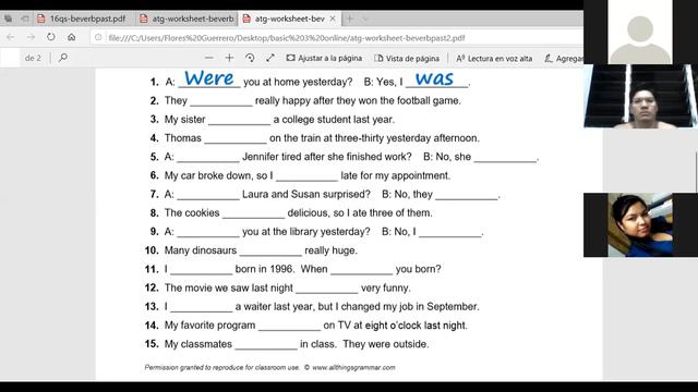 Ingles Corporativo- review simple past of be смотреть онлайн